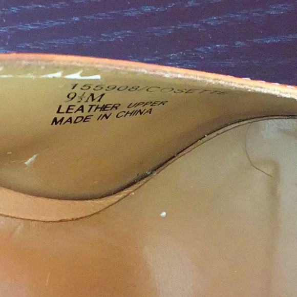 Michael Shannon Casette Dark Camel Pumps - Picture 7 of 11